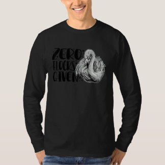 T-shirt Zéro troupeaux donnés Animal Flamant rose pour h