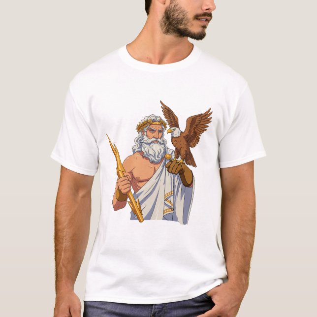 T-shirt Zeus god of the sky (Devant)