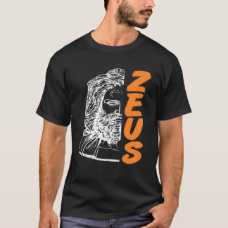 T-shirt Zeus Greek God of Thunder Power Strength Olympus L