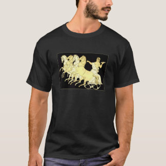 T-shirt Zeus In Chariot With Thunder And Horses