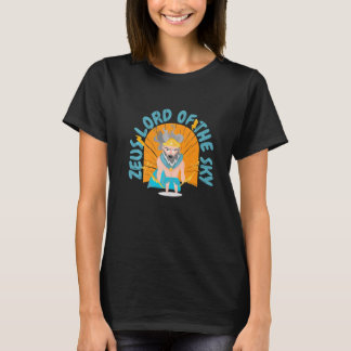 T-shirt zeus lord thunder dieu lancer lancer