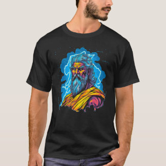 T-shirt Zeus Mythologie Grecque Dieu de tous les Dieux