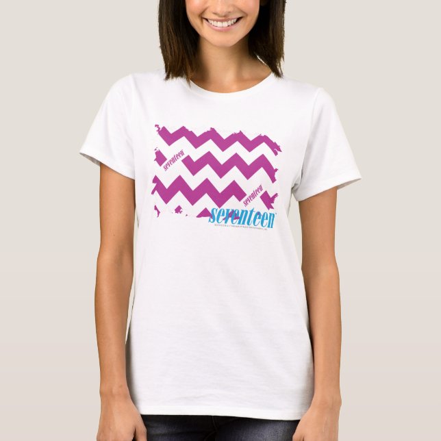T-shirt ZigZag Purple 3 (Devant)