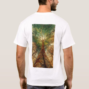 T-shirt Zing Quasar Tree Colorful Energy Universe