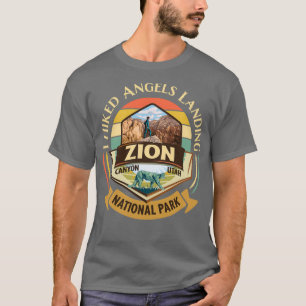 T-shirt Zion National Park Utah I Randonnée Angels Landing