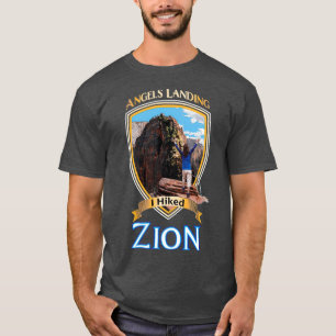 T-shirt Zion National Park Utah I Randonnée Angels Landing