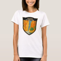 Zion National Park Utah The Narrows Vintage T-Shir