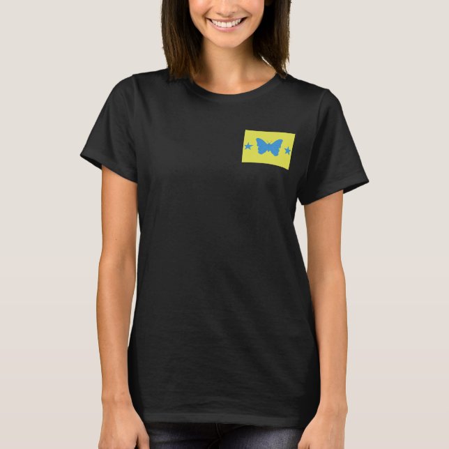 T-shirt Zip Jogger, drapeau de Bady Bassit (Devant)