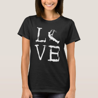 T-shirt Zipline Love Zipliner Aerial Adventure Course Zipl