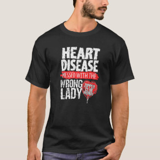 T-shirt Zipper Club Membre Open Heart Surgery for Women