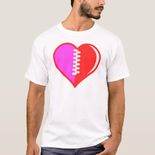 T-shirt Zipper Club Open Heart Chirurgie Survivor Funny