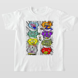T-shirt Zippy Trippy Alien Dazs Fun k