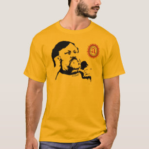 T-shirt Zizek et l'Objet Petit a Gravure sur bois