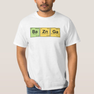 T-shirt ZN GA DE BA ! Bousculade d'éléments de Tableau