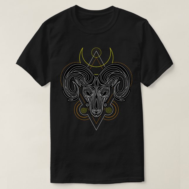 T-shirt Zodiac Aries (Design devant)
