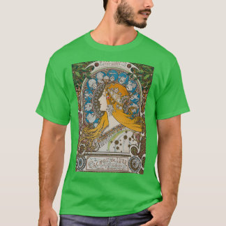 T-shirt Zodiac Mucha 1896