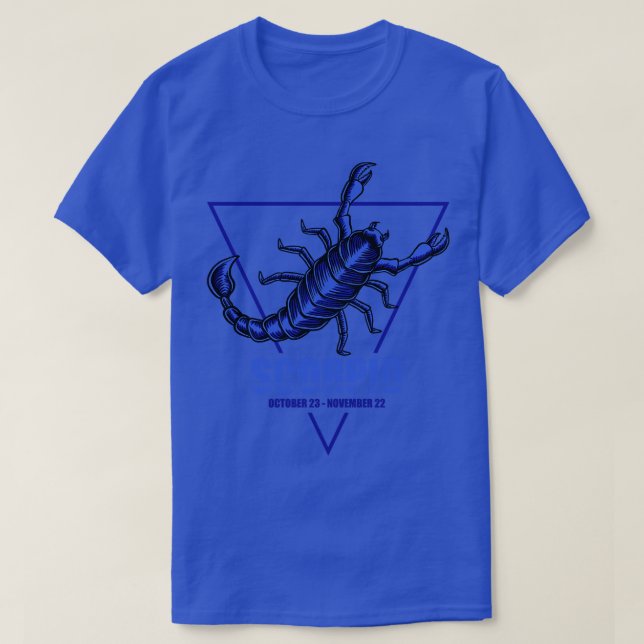 T-shirt Zodiac Scorpio (Design devant)