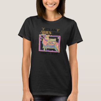 T-shirt Zodiac Sign Aries Astrology Horoscope     1