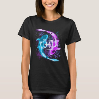 T-shirt Zodiac Signes Pièces Astrologiste Horoscope