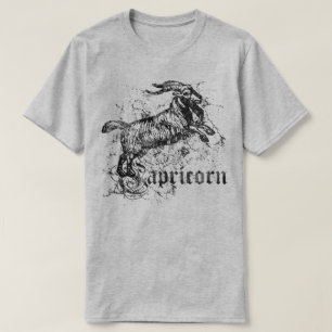 T-shirt Zodiaque Capricorne Vintage