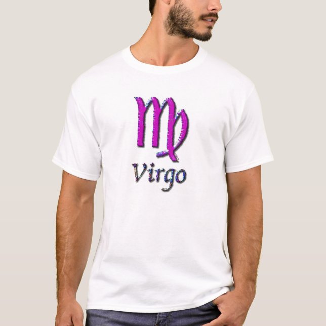 T-shirt Zodiaque de Grec de Vierge (Devant)