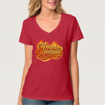 T-shirt Zodiaque Flamme Rétro Attitude Bélier | F