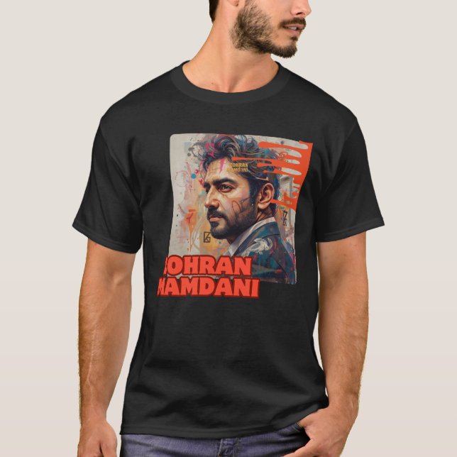 T-shirt Zohran Mamdani (Devant)