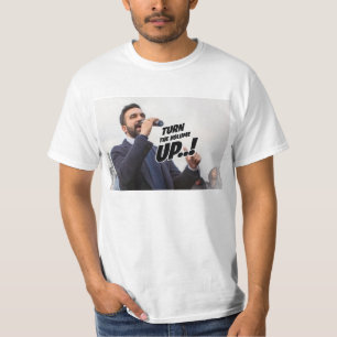 T-shirt Zohran Mamdani - Montez le volume