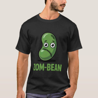 T-shirt Zom Bean Blague de nourriture de zombie drôle Cita