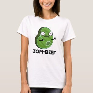 T-shirt Zom-beef drôle Halloween Zombie Pun de viande Zomb
