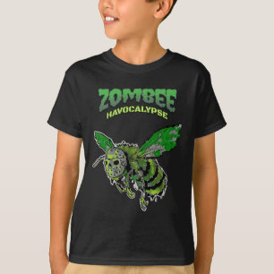 T-shirt Zombee Havocalypse Drôle d'Halloween Mouche Blague