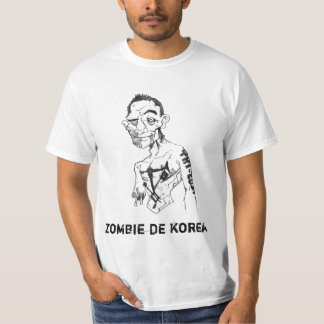T-shirt Zombi coréen