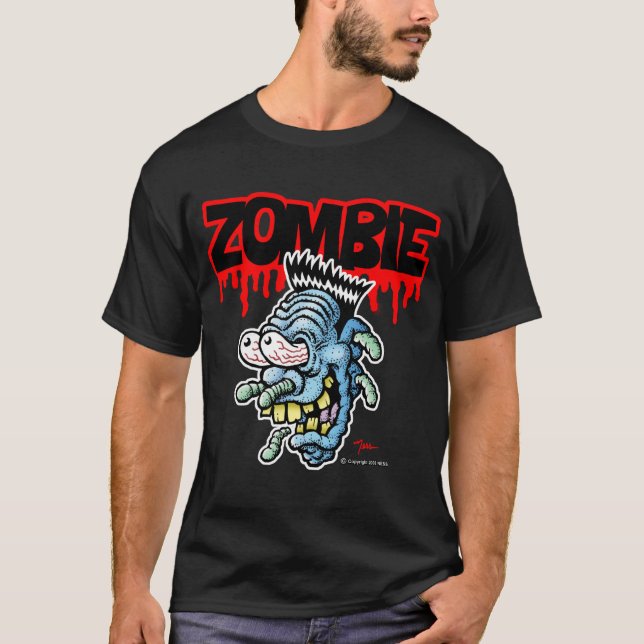 T-SHIRT ZOMBI DE NESS (Devant)