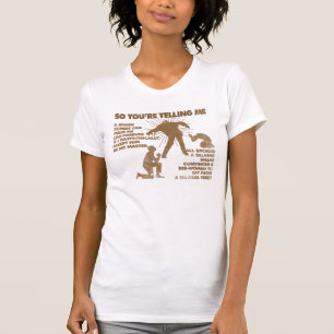 T-shirt Zombi Jésus