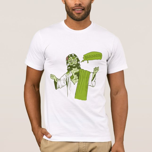 T-shirt Zombi Jésus (Devant)