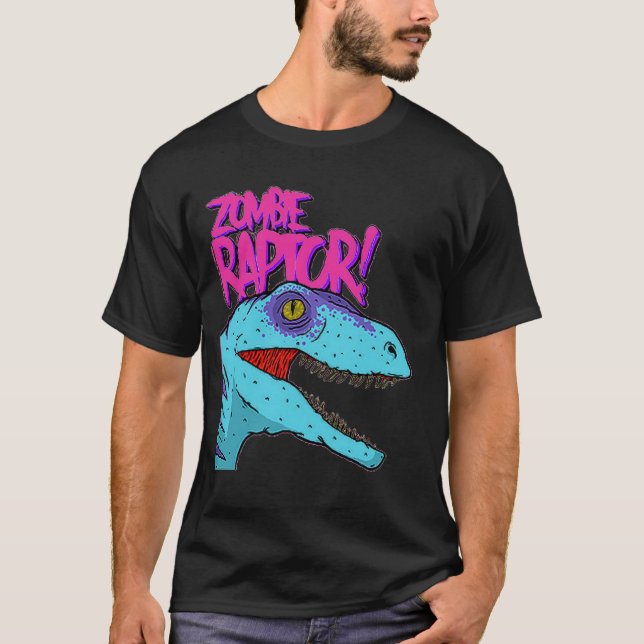 T-shirt Zombi Raptor (Devant)