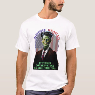 T-shirt Zombi Reagan de Moar !