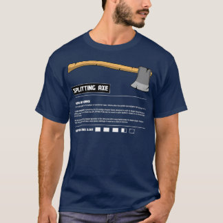 T-shirt Zombie Armes Ax