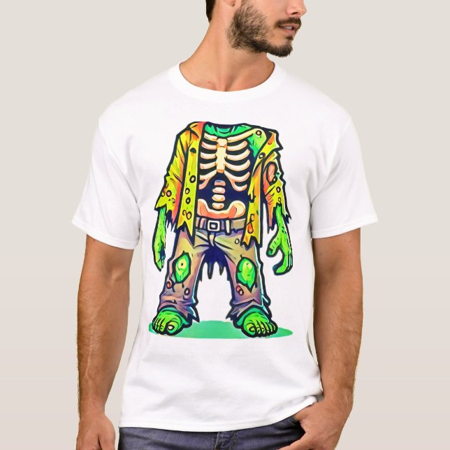 T-shirt Zombie Body (Devant)