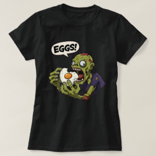 T-shirt Zombie de consommation d'oeufs