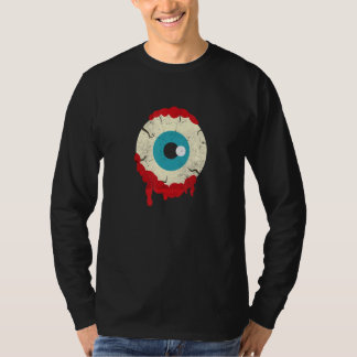T-shirt Zombie Eyeball Halloween Parti effrayant Zombies F