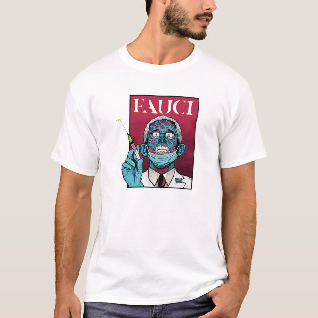 T-shirt Zombie Fauci Science Anti Mask Arrest Fauci Dr Fau (Devant)