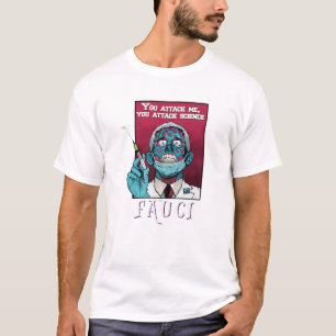 T-shirt Zombie Fauci Science Anti Masque Arrest Fauci Dr F