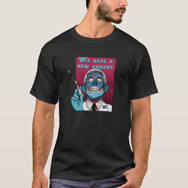 T-shirt Zombie Fauci Science Anti Masque Arrest Fauci Dr F (Devant)