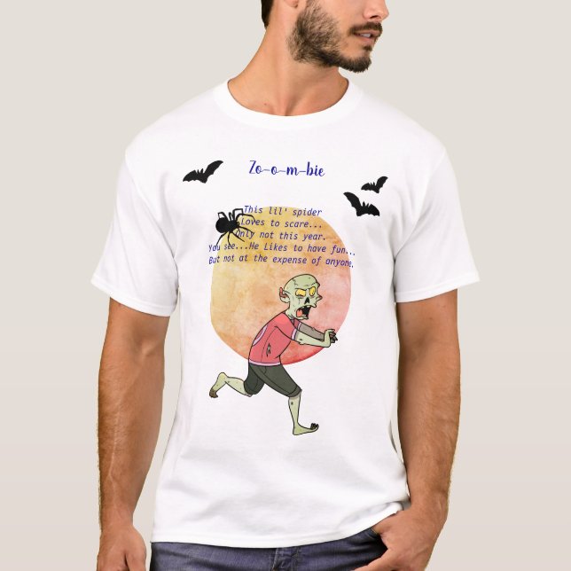 T-shirt Zombie Fun - (Devant)