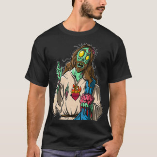 T-shirt Zombie Jésus Halloween
