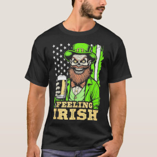 T-shirt Zombie Jour de la Saint Patrick se sentent irlanda
