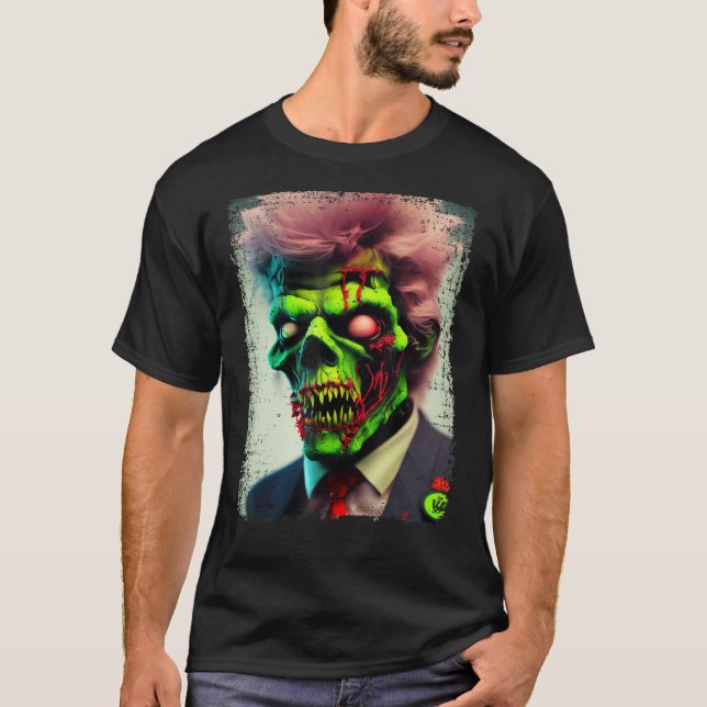T-shirt Zombie Leader Election (Devant)
