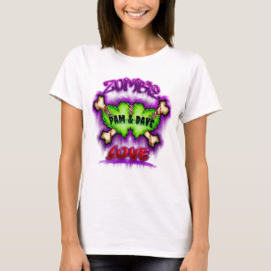 T-shirt Zombie Love