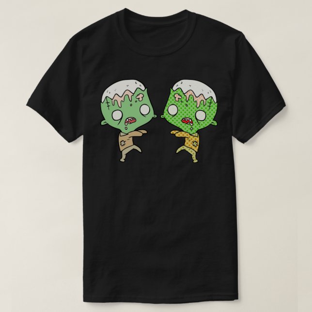 T-shirt Zombie Lover 7 (Design devant)